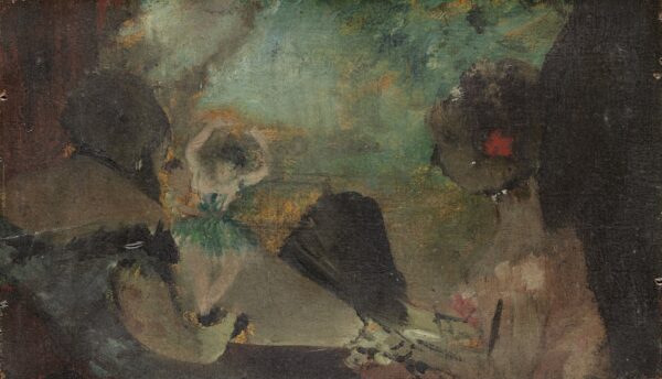 The Loge - by Edgar Degas