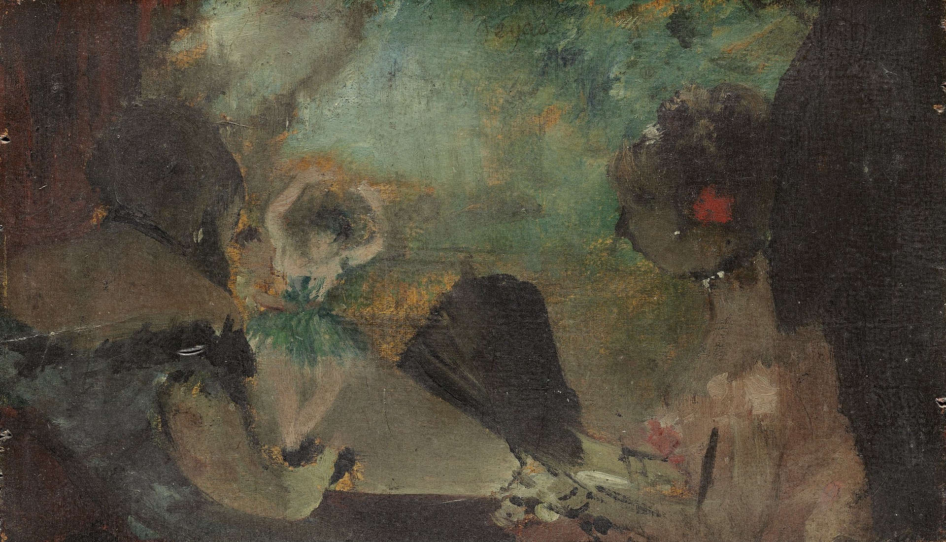 The Loge - by Edgar Degas