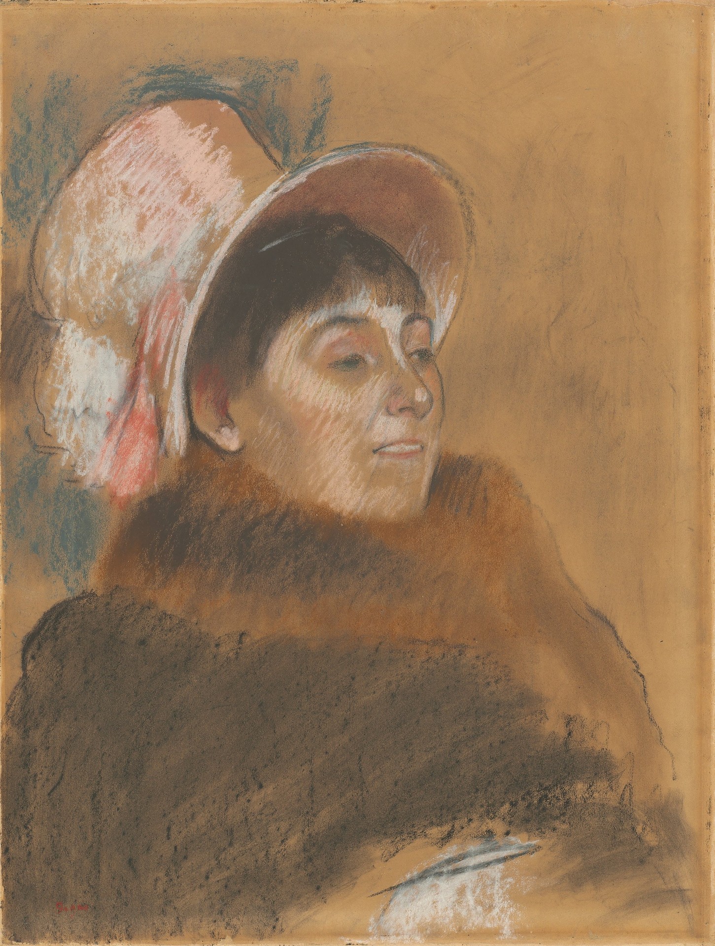 Madame Dietz-Monnin - by Edgar Degas