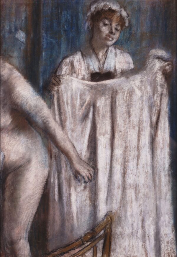 Toilette after the Bath - by Edgar Degas