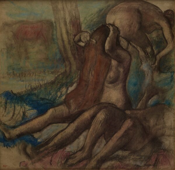 The Bathers - by Edgar Degas