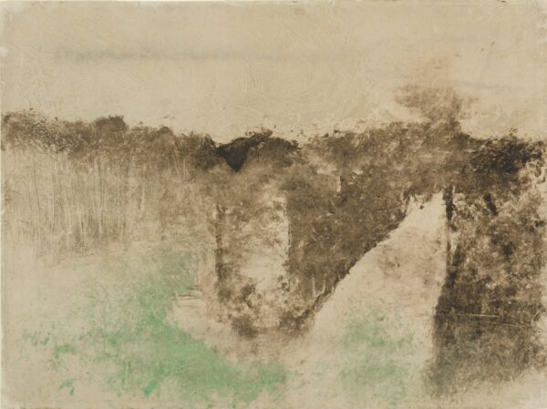 The Road in the Forest - by Edgar Degas