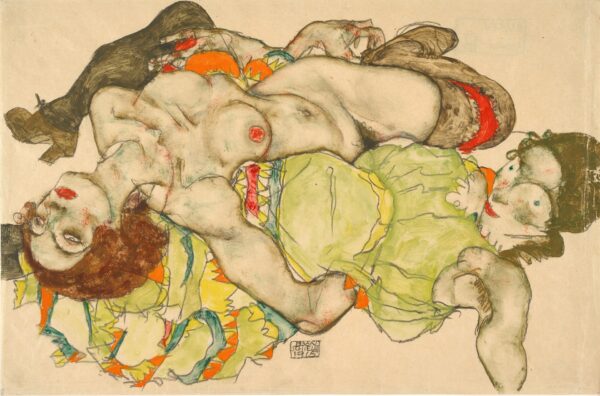Female Lovers, 1915 - Egon Schiele