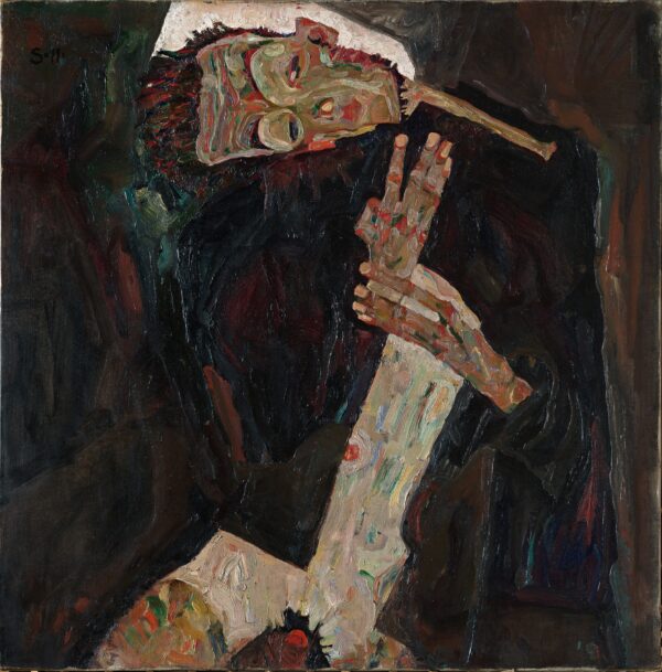 The Lyricist - by Egon Schiele