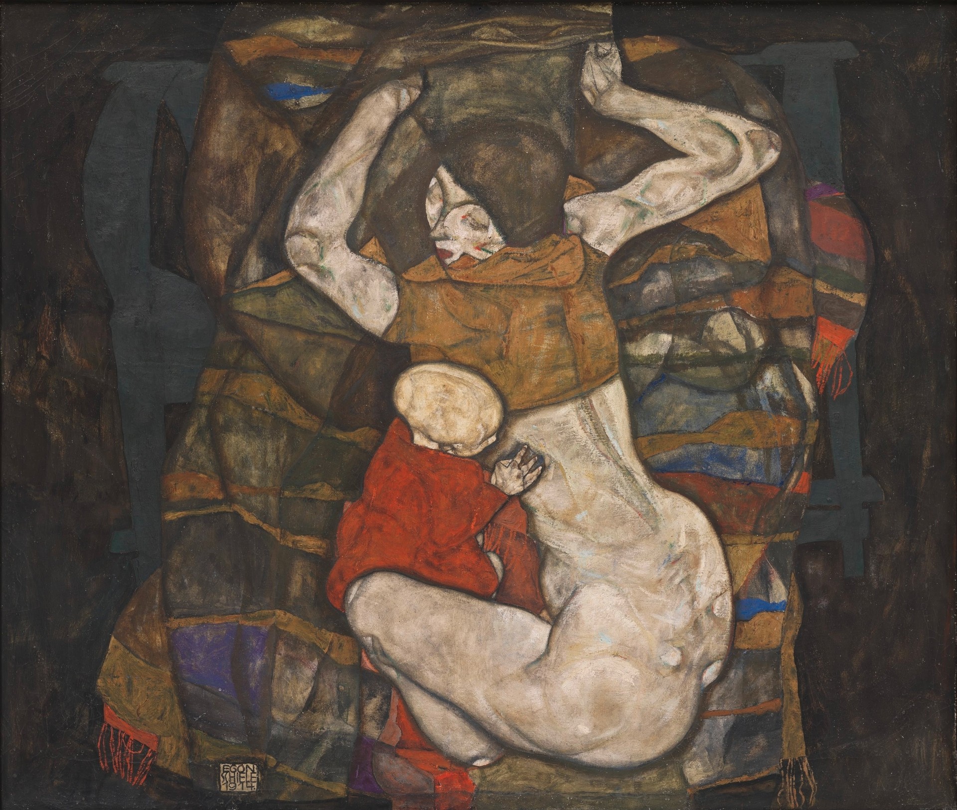 Young Mother - by Egon Schiele