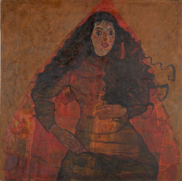 Trude Engel - by Egon Schiele