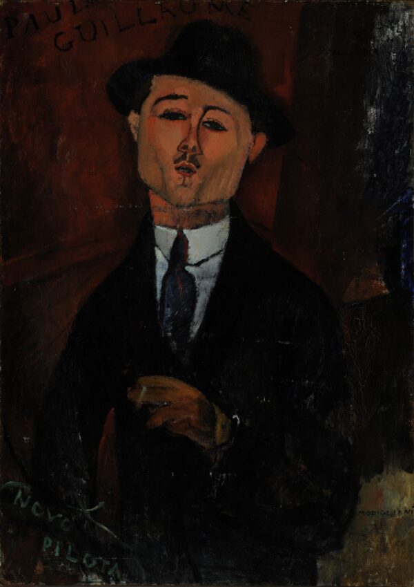 Paul Guillaume, Novo Pilota - by Amedeo Modigliani