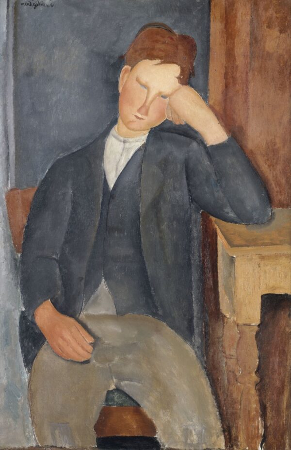 The Young Apprentice - by Amedeo Modigliani