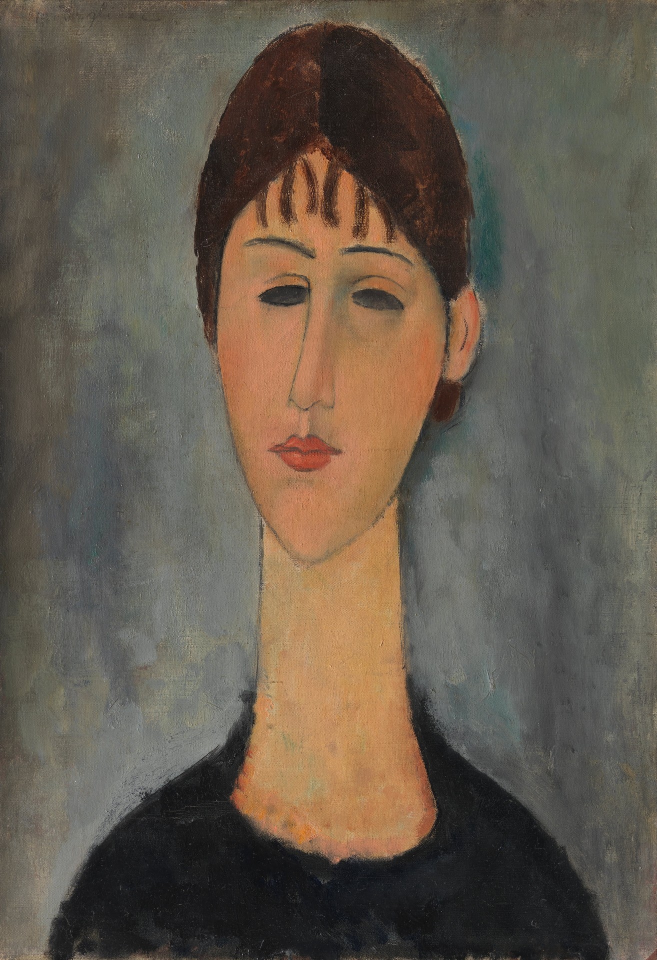 Portrait of Mme Zborowska - by Amedeo Modigliani