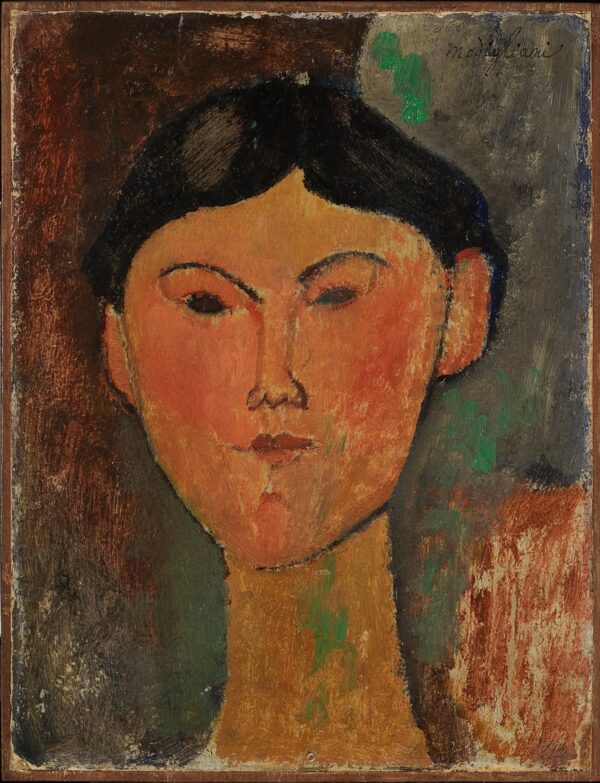 Bรฉatrice Hastings - by Amedeo Modigliani