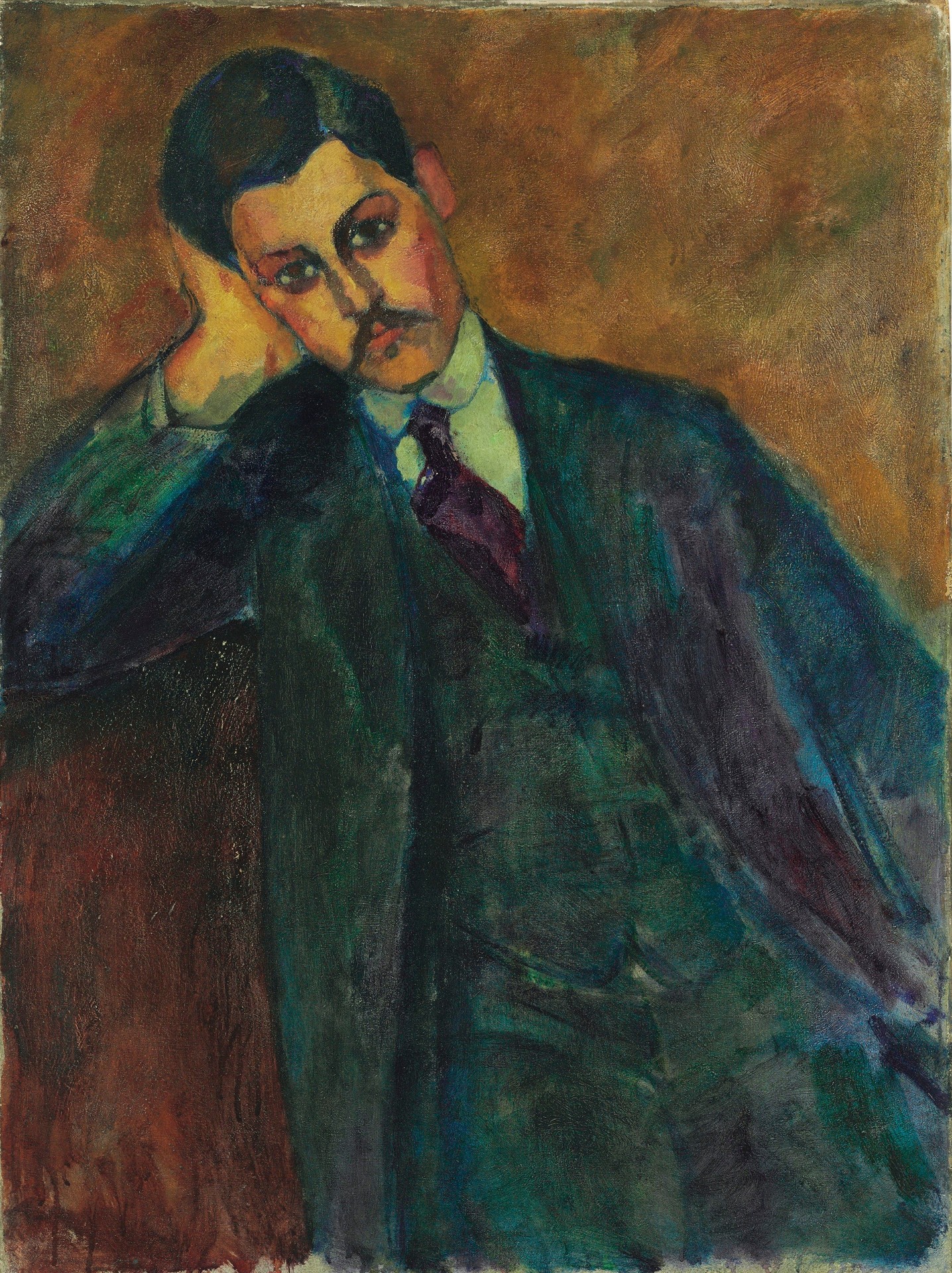 Jean Alexandre (recto) - by Amedeo Modigliani
