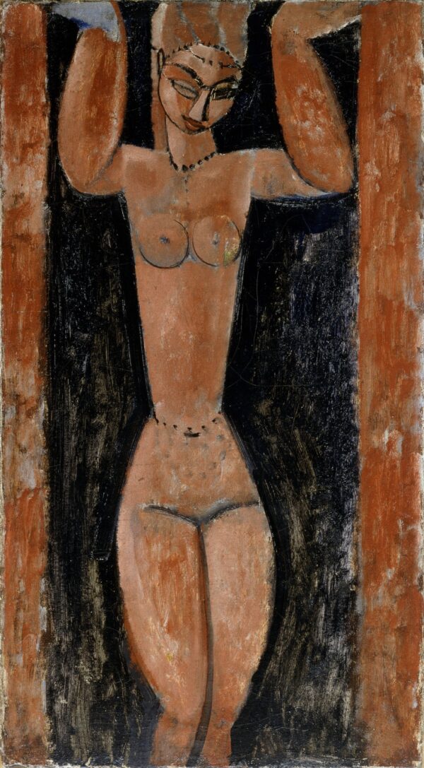 Caryatid - by Amedeo Modigliani