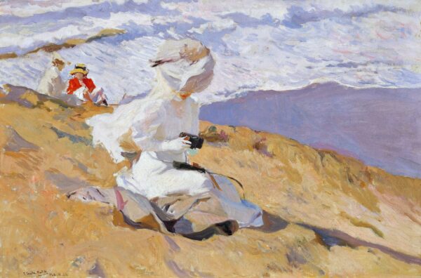 Capturing the Moment - by Joaquin Sorolla