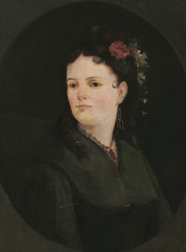Retrato de Adelina Patti - by Joaquin Sorolla
