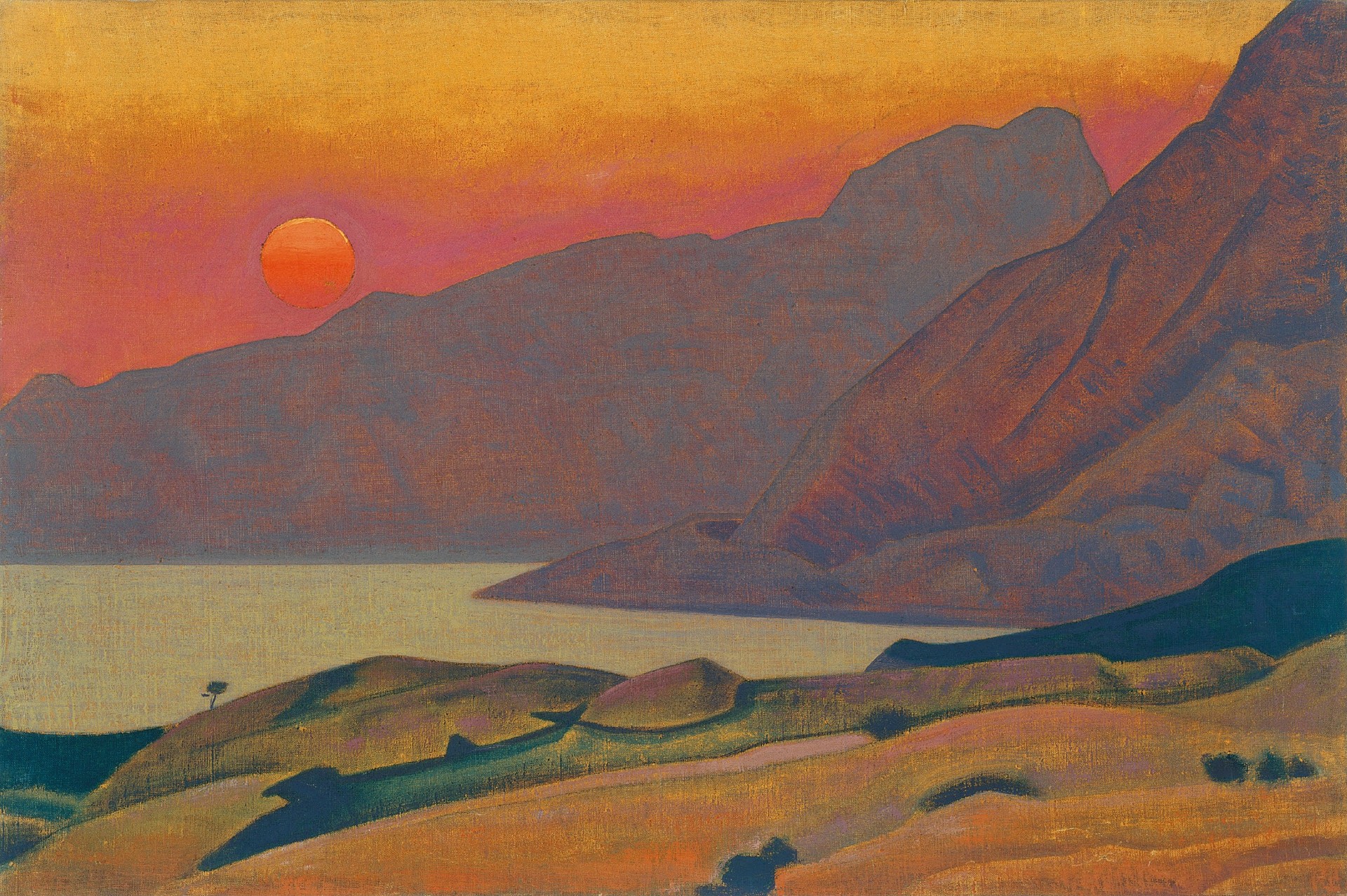 Monhegan. Maine - by Nicholas Roerich