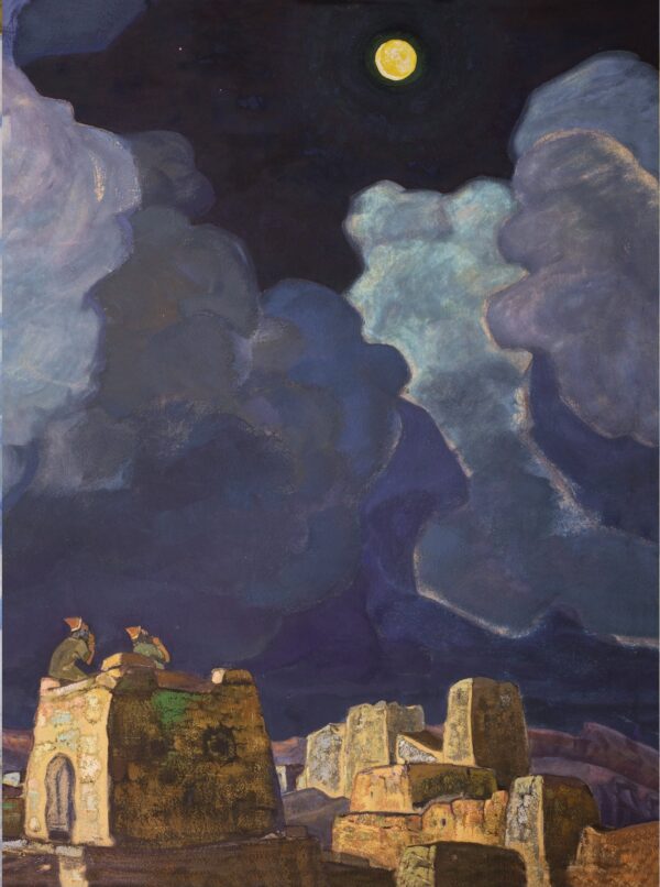 Mekheski - Moon People - by Nicholas Roerich