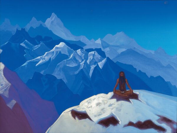 On the Heights (Tummo) - by Nicholas Roerich