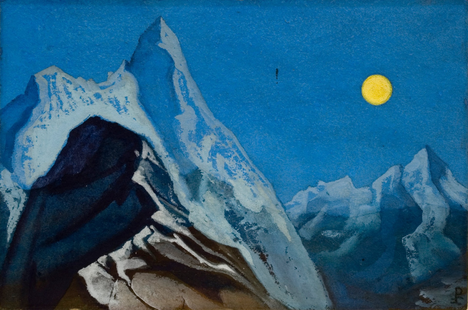 Himalayan Landscape - by Nicholas Roerich