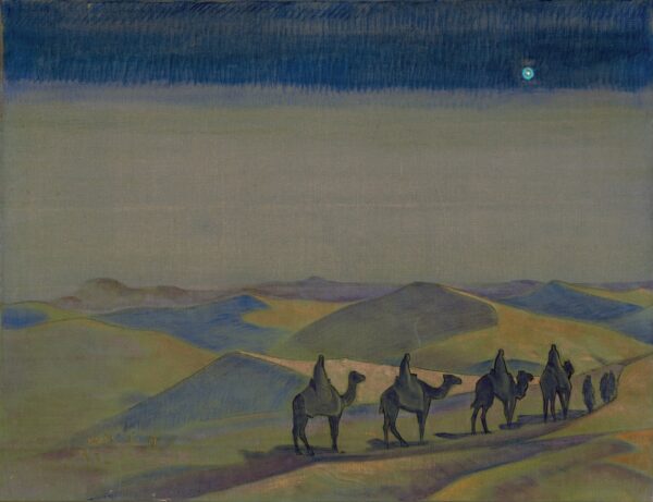 The Star of the Mother of the World. From the "His Country" Series - by Nicholas Roerich
