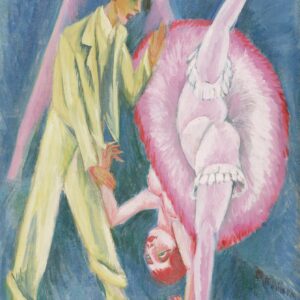 Dancing Couple - by Ernst Ludwig Kirchner
