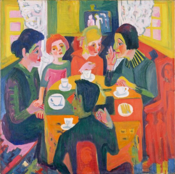 Coffee Table - by Ernst Ludwig Kirchner