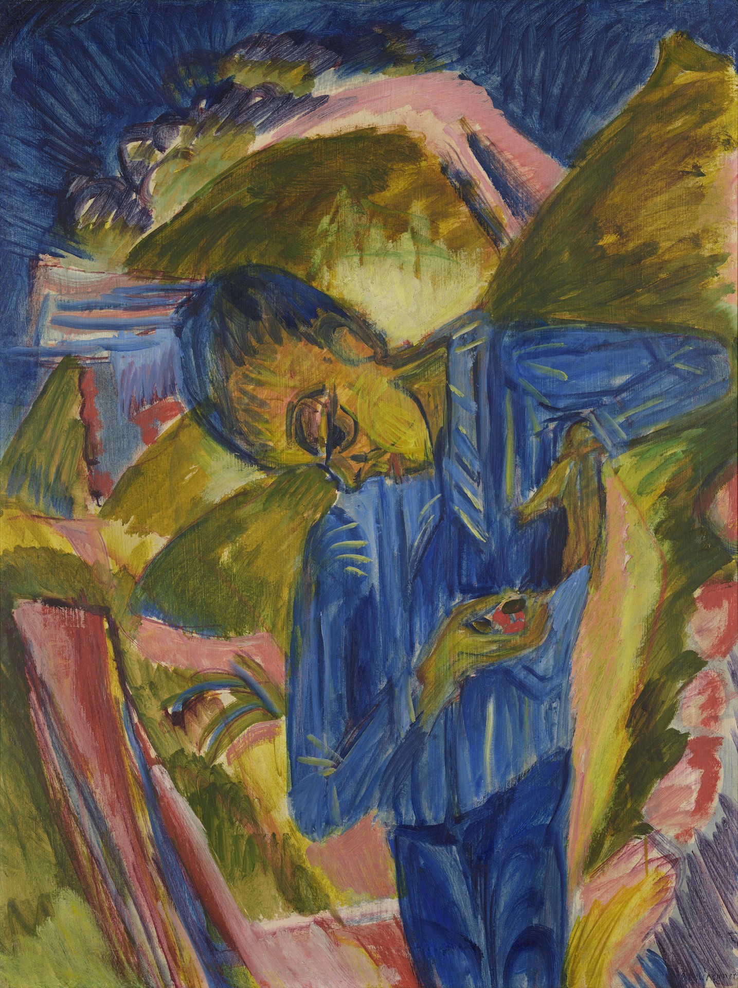 Boy with Sweets - by Ernst Ludwig Kirchner