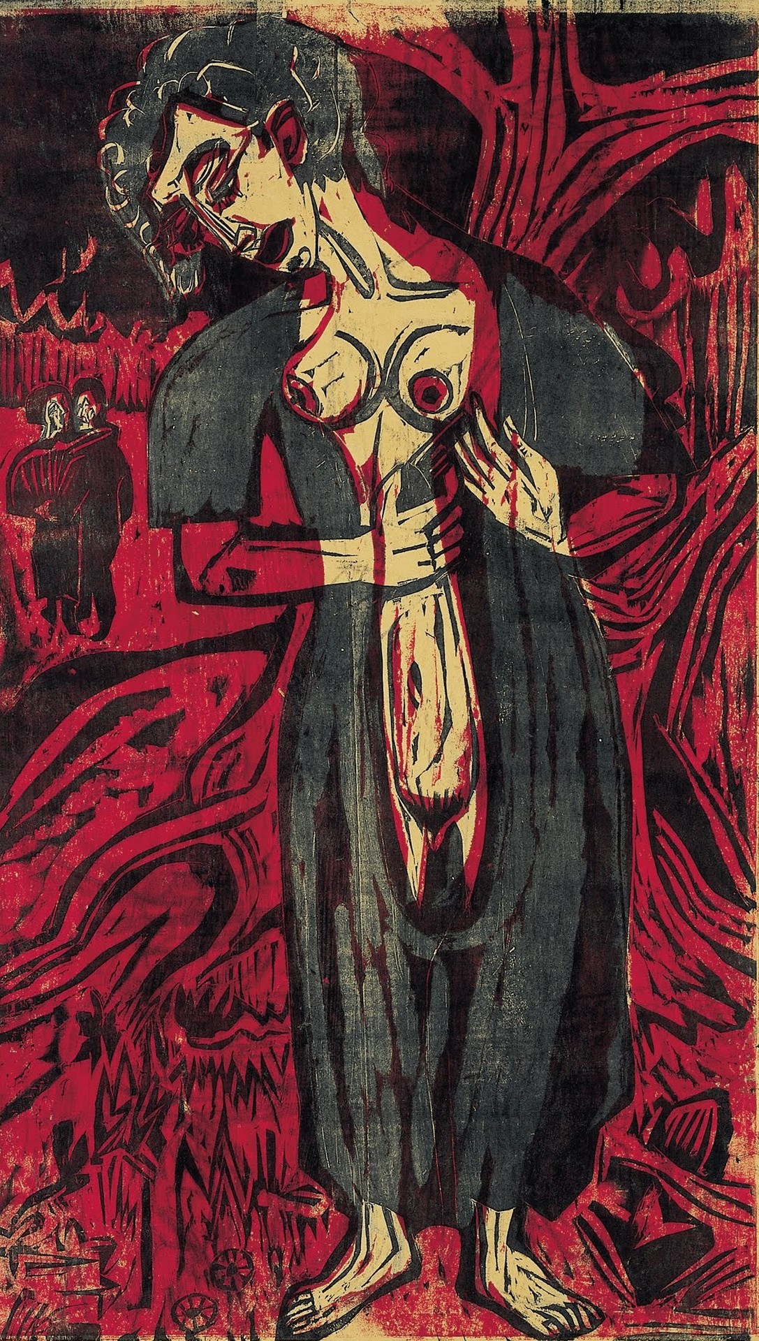 Suicidal Person - by Ernst Ludwig Kirchner