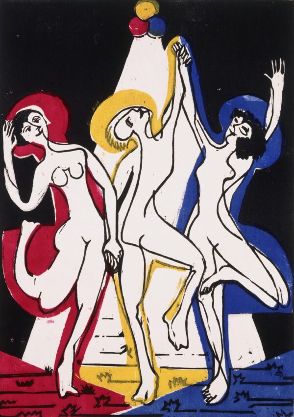 Color Dance - by Ernst Ludwig Kirchner