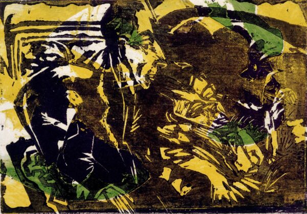 Hoffmann and Wife - by Ernst Ludwig Kirchner