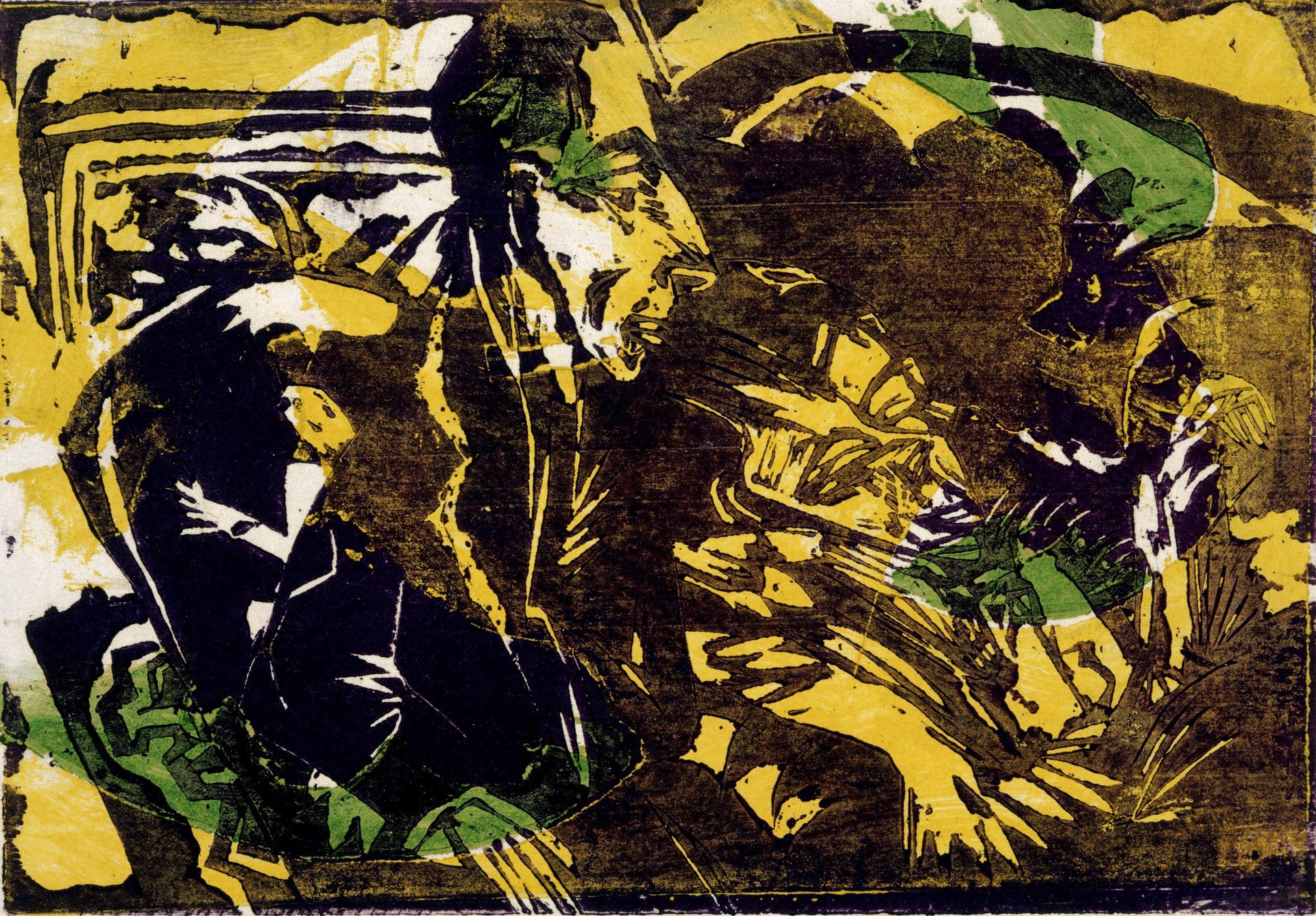 Hoffmann and Wife - by Ernst Ludwig Kirchner