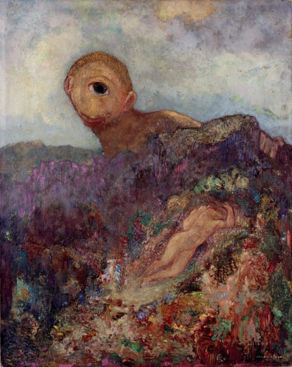 The cyclops - by Odilon Redon