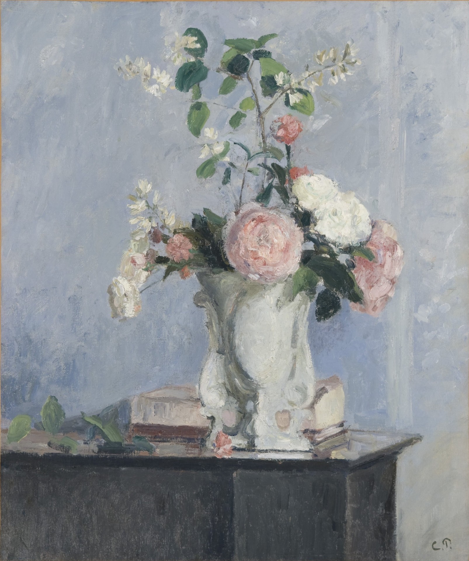 Bouquet of Flowers (Bouquet de Fleurs) - by Camille Pissarro