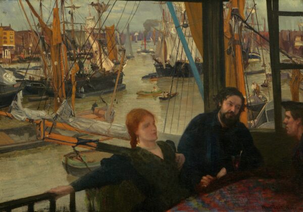 Wapping - by James Abbott McNeill Whistler