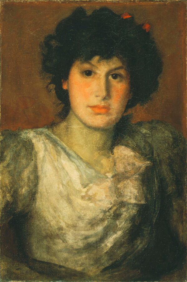 Miss Lillian Woakes - by James Abbott McNeill Whistler