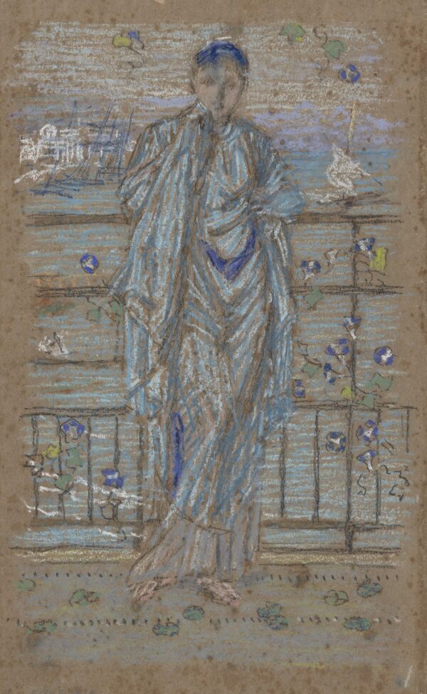Morning Glories - by James Abbott McNeill Whistler