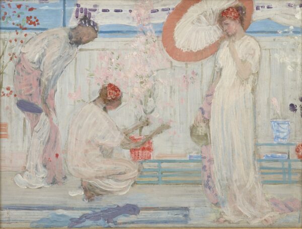 The White Symphony: Three Girls - by James Abbott McNeill Whistler