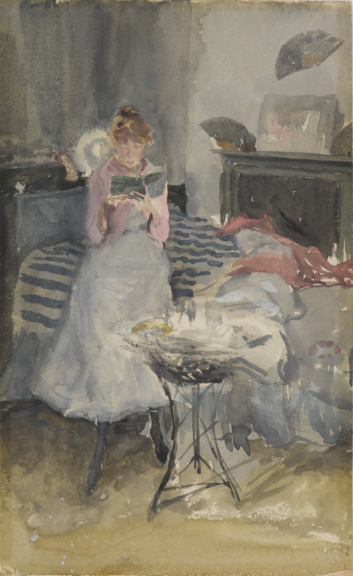 Pink note: The Novelette - by James Abbott McNeill Whistler