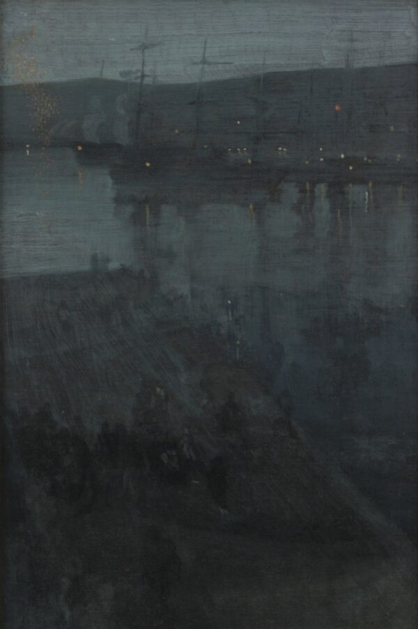 Nocturne in Blue and Gold: Valparaiso - by James Abbott McNeill Whistler