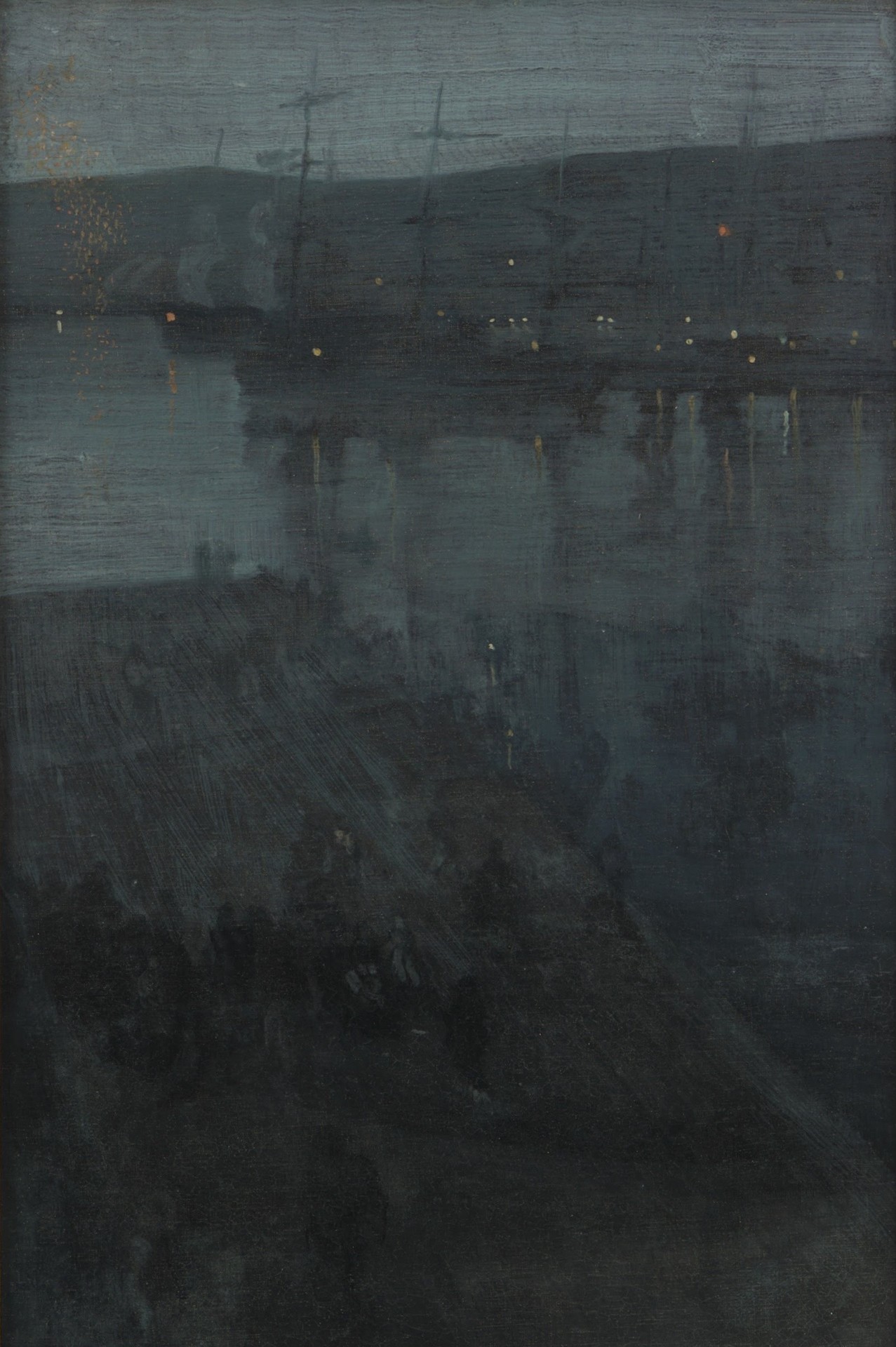 Nocturne in Blue and Gold: Valparaiso - by James Abbott McNeill Whistler