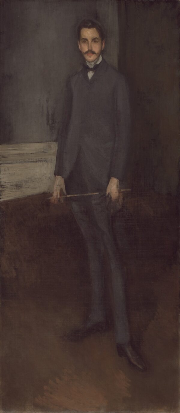 George W. Vanderbilt - by James Abbott McNeill Whistler