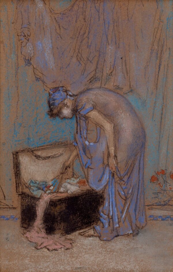 The Violet Note - by James Abbott McNeill Whistler