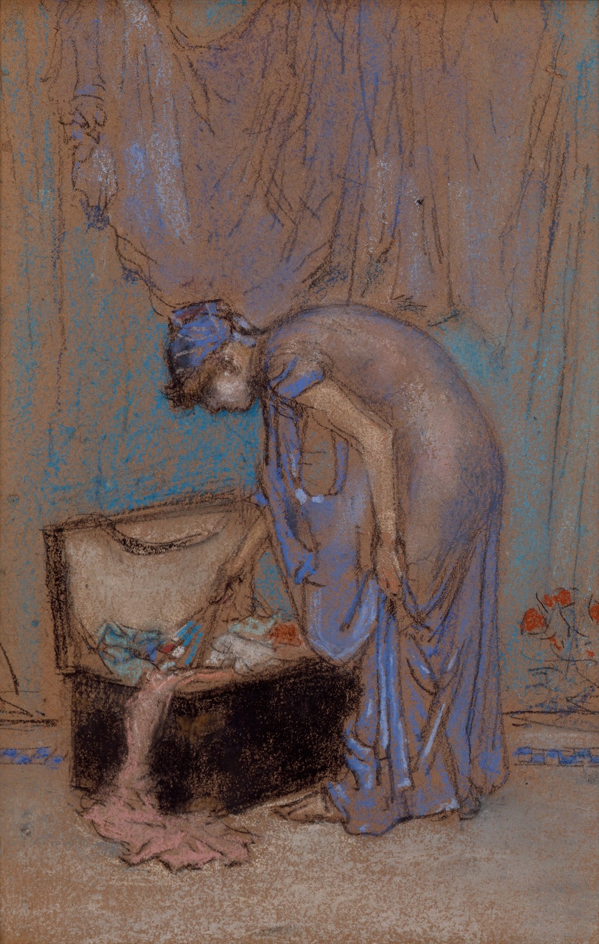 The Violet Note - by James Abbott McNeill Whistler