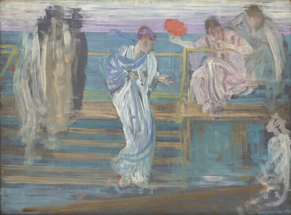 Symphony in White and Red - by James Abbott McNeill Whistler