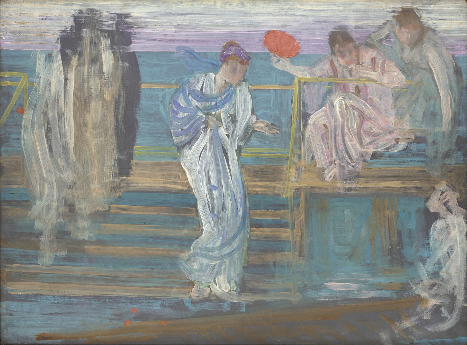 Symphony in White and Red - by James Abbott McNeill Whistler