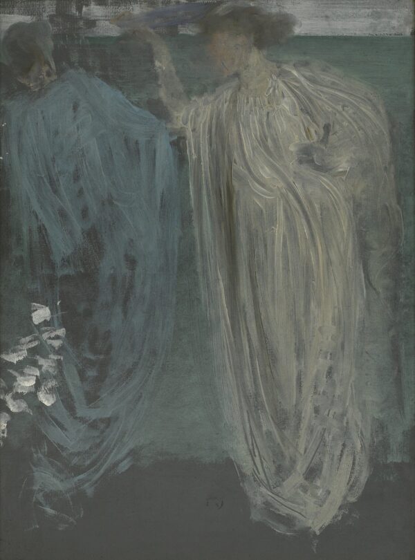 Symphony in Green and Violet - by James Abbott McNeill Whistler