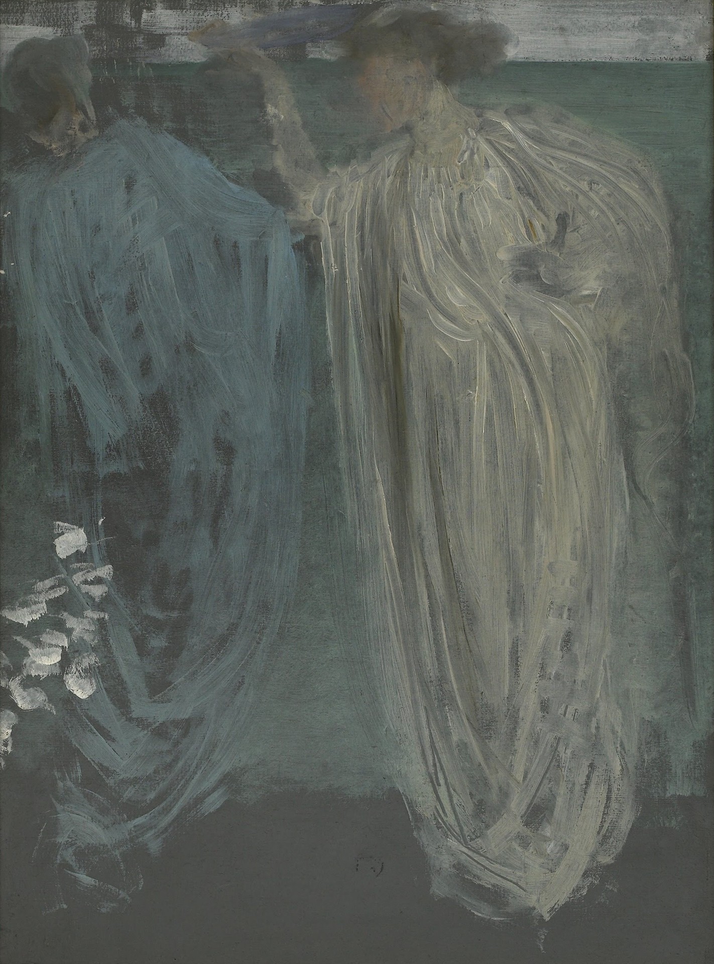 Symphony in Green and Violet - by James Abbott McNeill Whistler