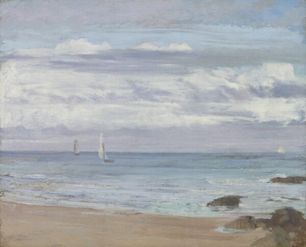 Blue and Silver: Trouville - by James Abbott McNeill Whistler