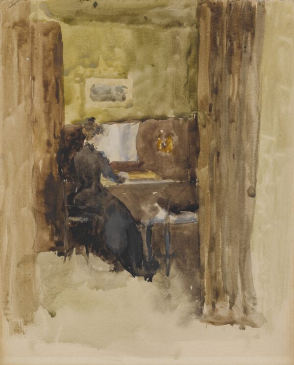 Bravura in Brown - by James Abbott McNeill Whistler