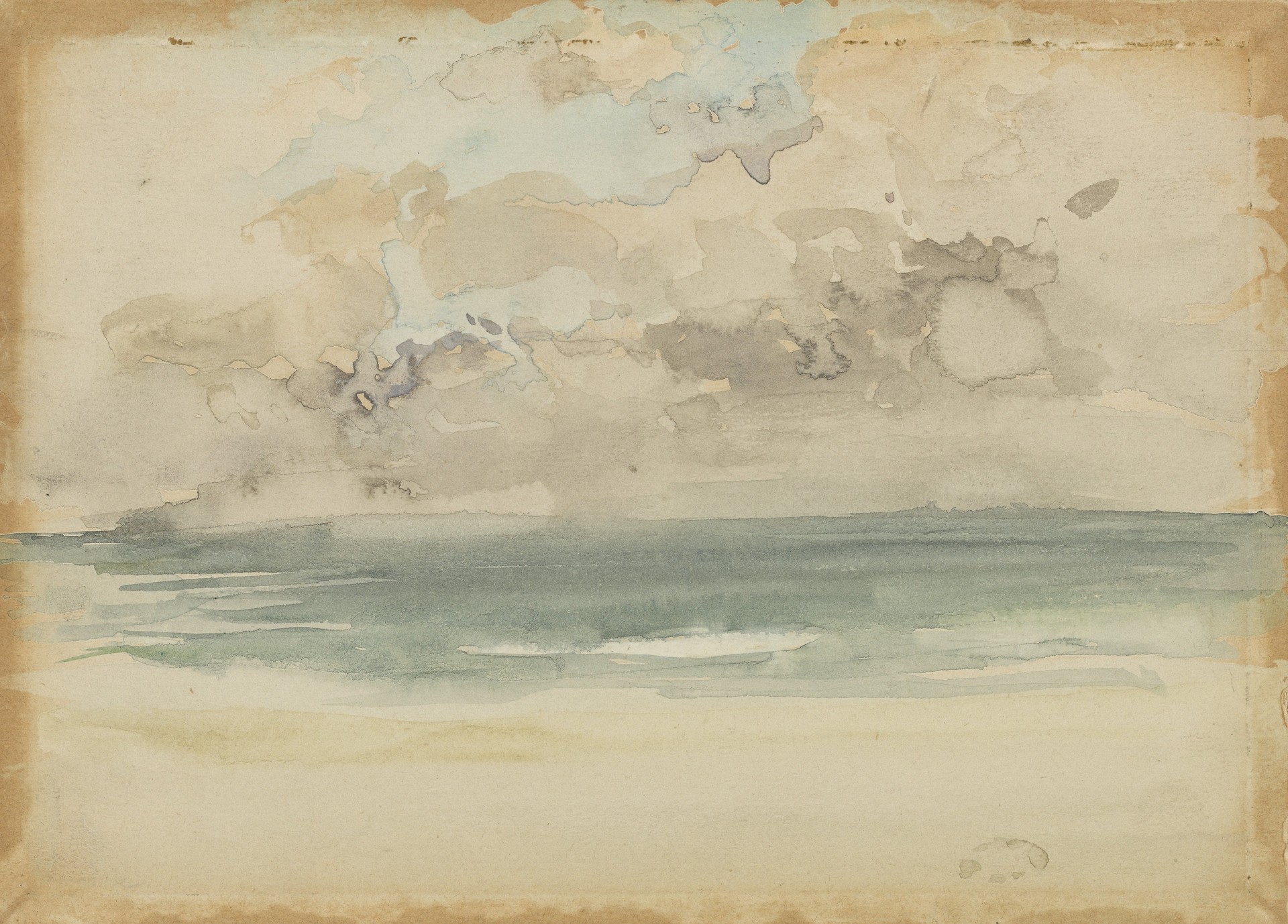 The Ocean Wave - by James Abbott McNeill Whistler