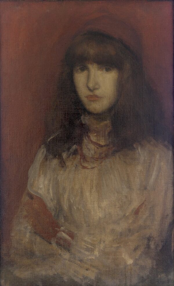 The Little Red Glove - by James Abbott McNeill Whistler